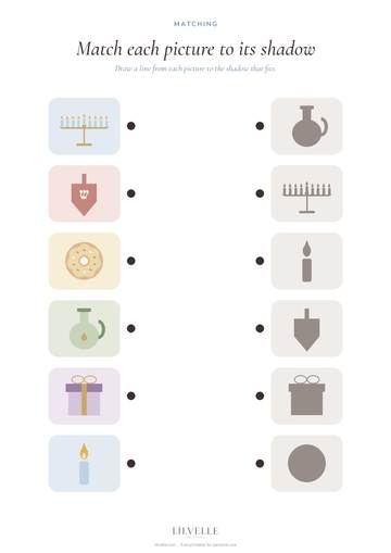 Preview of Match the shadows