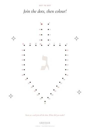 Preview of Chanukah dot to dot